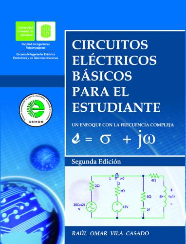 Cubierta para Circuitos eléctricos básicos para el estudiante un enfoque con la frecuencia compleja S= σ + jω