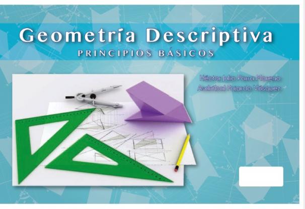 Cubierta para Geometría descriptiva. Principios básicos