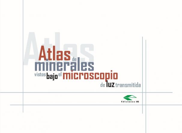 Cubierta para Atlas de minerales vistos bajo el microscopio de la luz transmitida