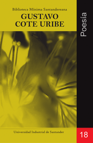 Cubierta para Poesía: Gustavo Cote Uribe