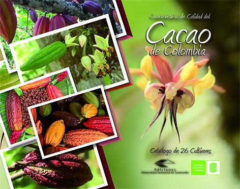 Cubierta para Características de la calidad del cacao: Catálogo de 26 cultivares