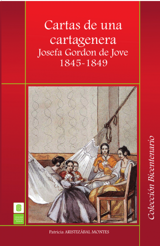 Cubierta para Cartas de una cartagenera Josefa Gordon de Jove. 1845 -1849