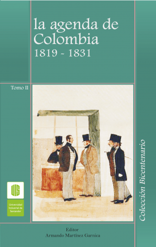 Cubierta para La agenda de Colombia, 1819 -1831. Tomo II