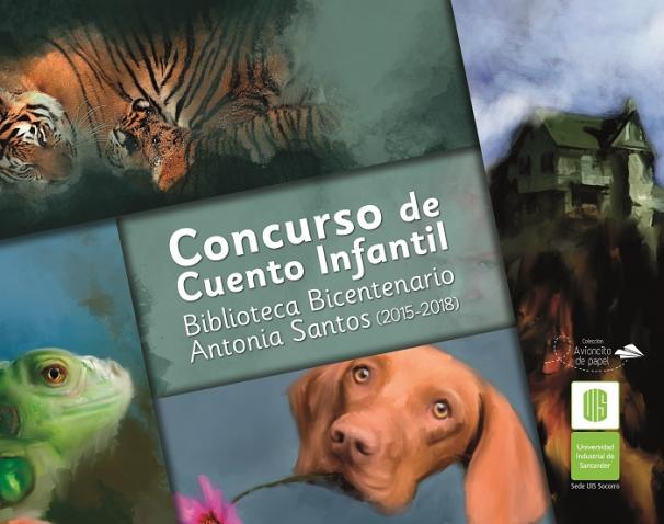 Cubierta para Concurso de cuento infantil: Biblioteca Bicentenario Antonia Santos (2015-2018)